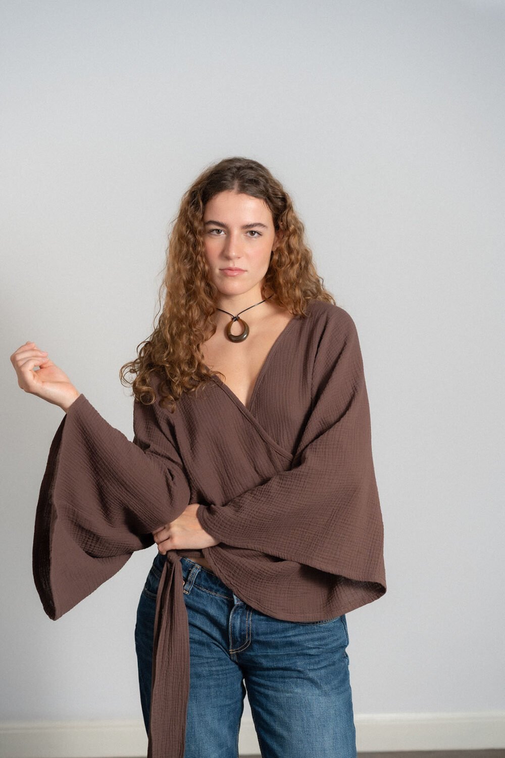Wrap Blouse - Image 4
