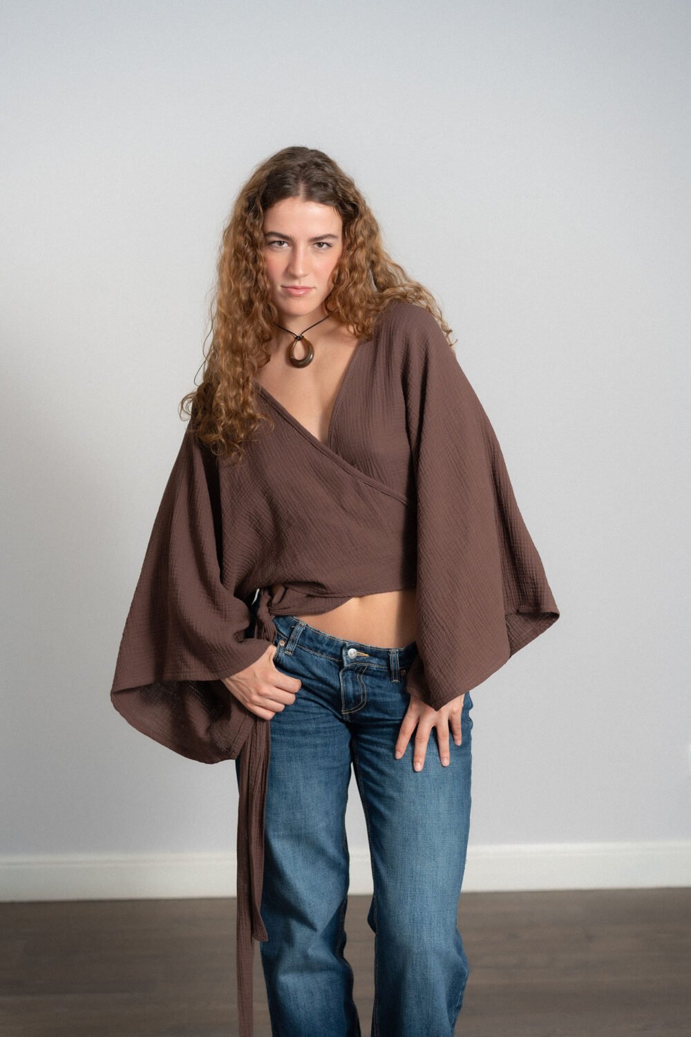 Wrap Blouse - Image 3
