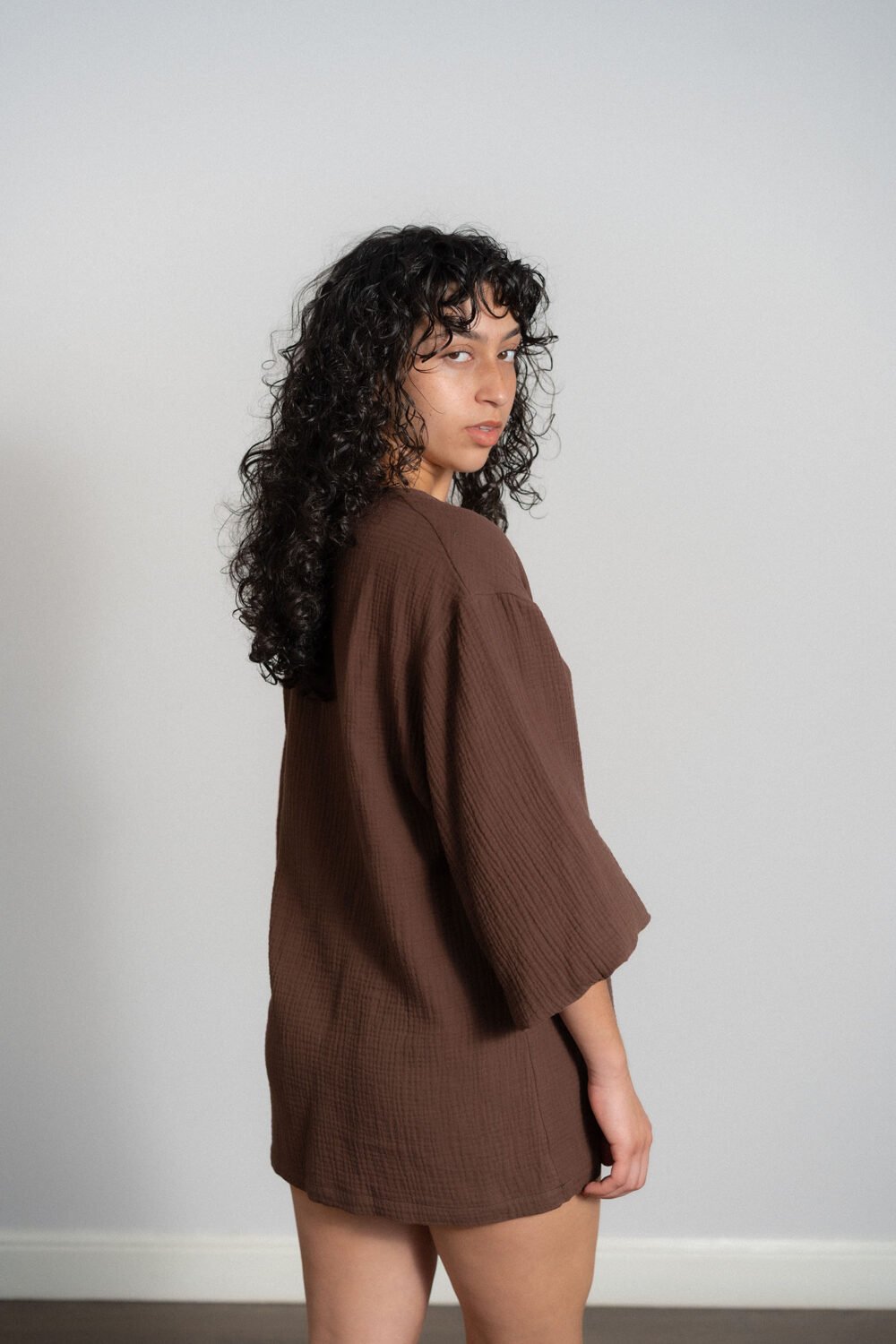 Textured Mini Dress - Image 2