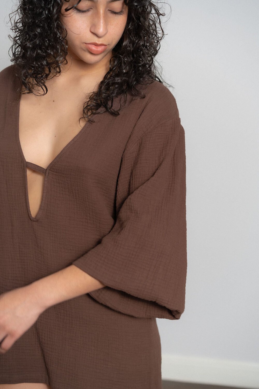 Textured Mini Dress - Image 3