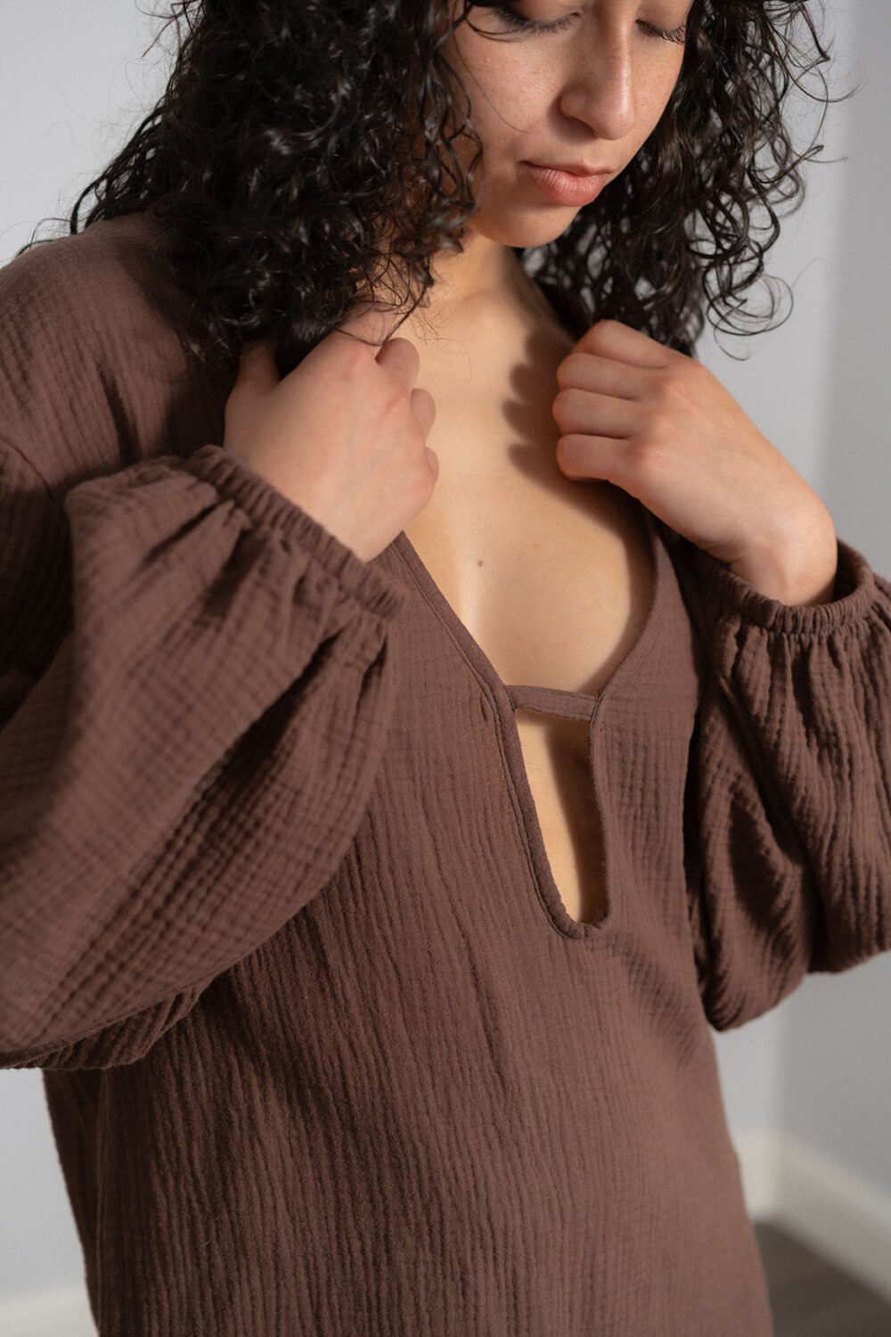 Textured Mini Dress - Image 5