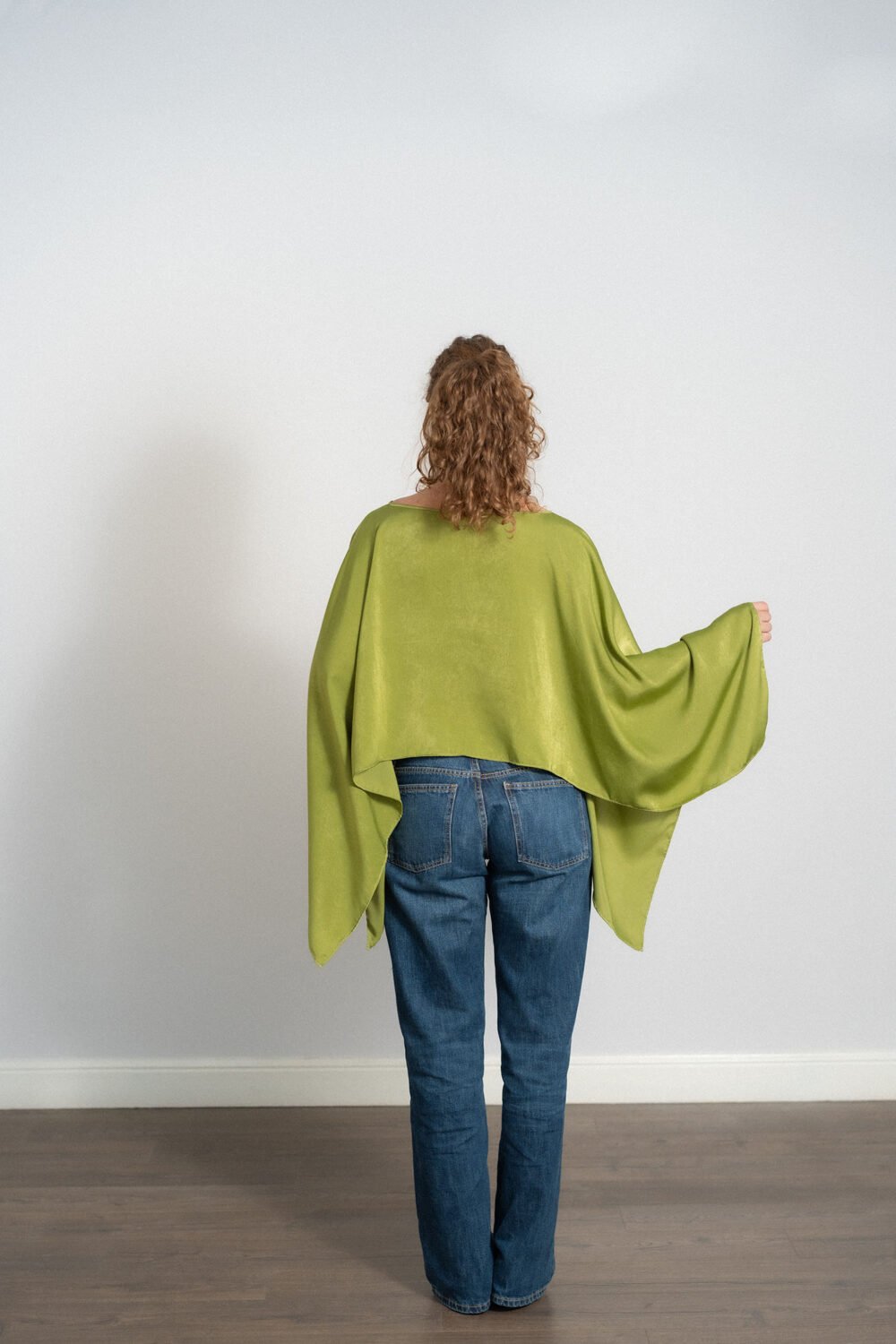 Silk Poncho - Image 2