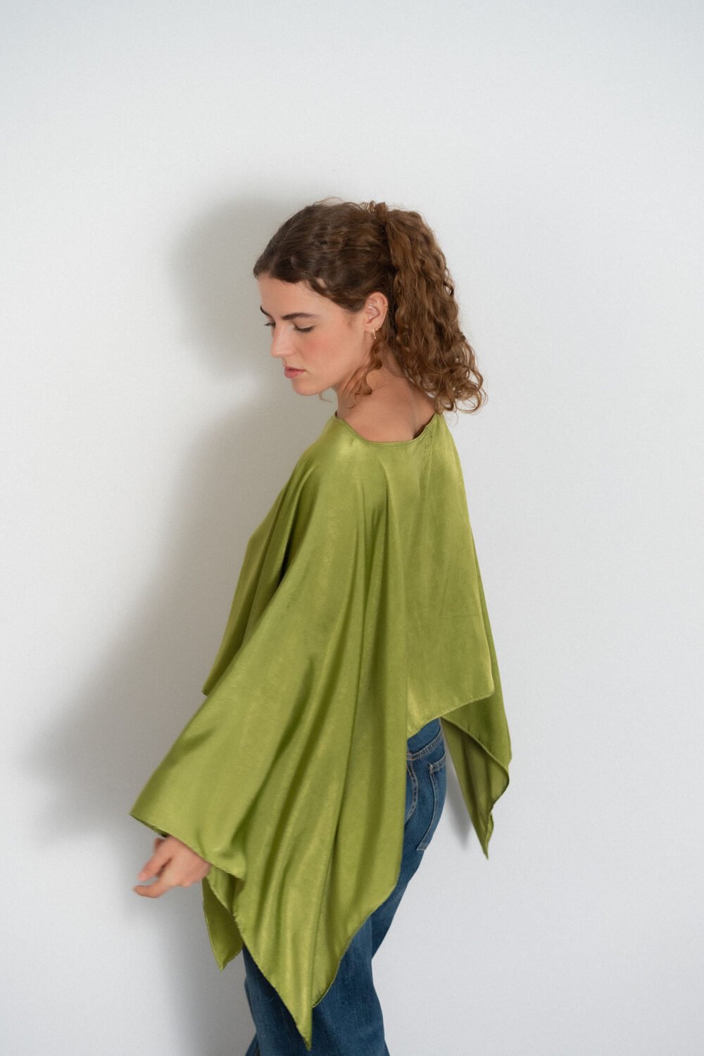 Silk Poncho - Image 5